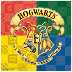 2-lagige Servietten „Harry Potter“, 33 x 33 cm, 20 Stück