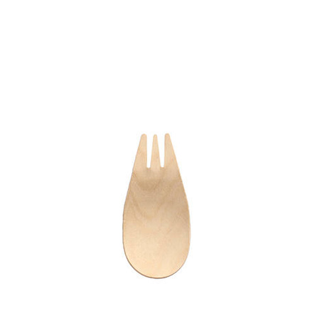 Holz-Snackgabeln, 8,2 cm, 150 Stück