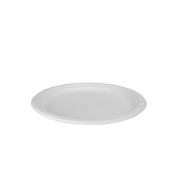 Runde Teller aus Zuckerrohr, 15 cm, 50 Stück