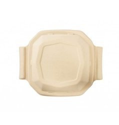 Deckel aus Zuckerrohr für 1000-ml-Schalen, 50 Stück