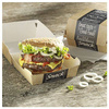 Good Food Burger-Box 9 x 9 x 7 cm, 50 Stück