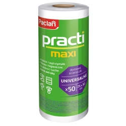 Maxi Practi-Reinigungstücher auf Rolle, Paclan, 25 x 30 cm, 50 Stück