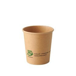 Kraftpapierbecher, 120 ml, 6 x 6,6 cm, 50 Stück