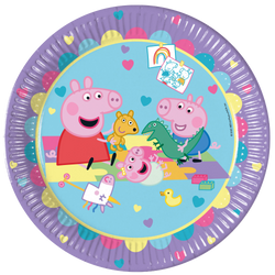 Pappteller „Peppa Pig“, 23 cm, 8 Stück