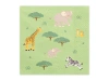 Papierservietten 2‑lagig „Safari“, 33 × 33 cm, 12 Stk.