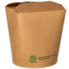 Kraft-Snackbox 470 ml, 9,8 x 8,2 x 7 cm, 25 Stück