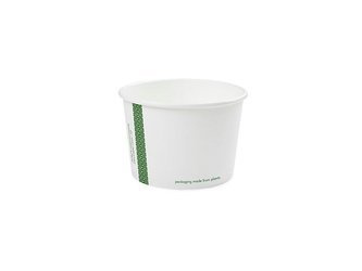 Papierbecher für Suppen und Desserts, 450 ml, Durchmesser 115 mm, 25 Stück