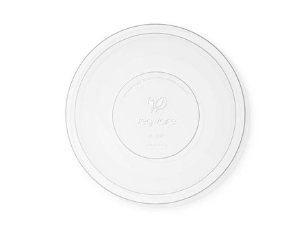 PLA-Deckel für Vegware-Salatschüssel mit einem Durchmesser von 185 mm, 75 Stück