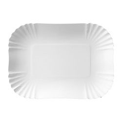 Ovale Papierschale, 17 x 13 x 3 cm, 250 Stück