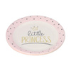 Runder Pappteller „Little Princess“, 23 cm, 10 Stück