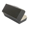 Thermobrotdose, schwarz, Panini, 26,5 x 12,2 x 7 cm, 50 Stück