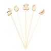 Dekorative Stäbchen „Fruits“, 12 cm, 100 Stück