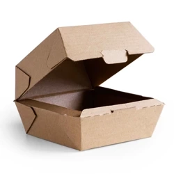 Thermobox für Burger, 13 x 13 x 8 cm, 50 Stück