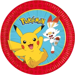 Papierteller „Pokémon“, 23 cm, 8 Stück