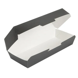 Thermobrotdose, schwarz, Panini, 26,5 x 12,2 x 7 cm, 50 Stück