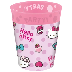 Mehrwegbecher „Hello Kitty“, 250 ml, 4 Stück