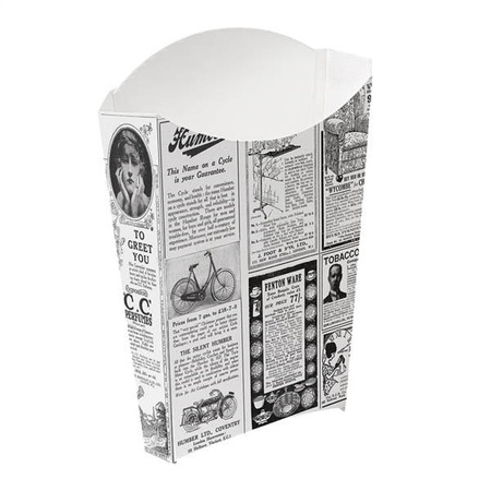Papierbox für Pommes frites TIMES 190 g, 200 Stück