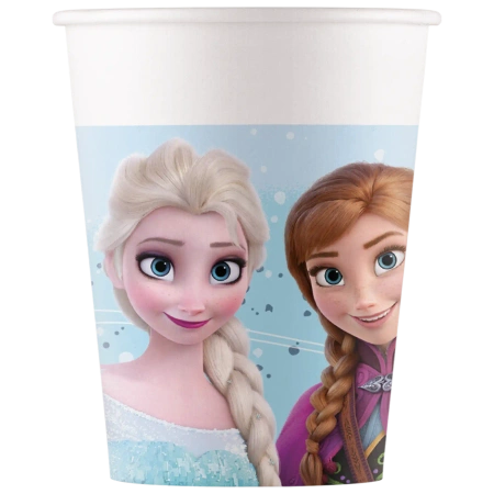 Papierbecher „Die Eiskönigin / Frozen“ 200 ml, 8 Stück