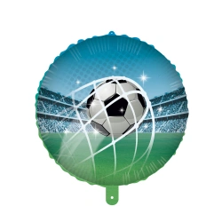 Folienballons „Fußball“, 46 cm, 1 Stück