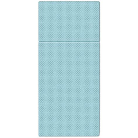 Softpoint-Besteckhüllen, geprägt, hellblau, 38 x 32 cm, 50 Stück