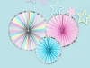 Wiederverwendbare Flaggengirlande „Sparkling Balloons“, 2,3 m, 1 Stück