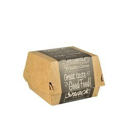 Good Food Burger-Schachtel 11,5 x 11 x 7 cm, 50 Stück
