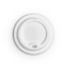 Deckel aus Zuckerrohr für Becher, Durchmesser 80 mm, 50 Stück