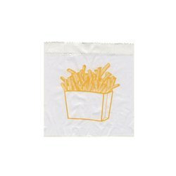 Papiertüte für Pommes frites, 10+5 cm x 11 cm, 300 Stück