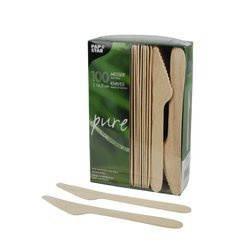 Holzmesser 16,5 cm PURE, 100 Stück