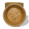 Tiefer Teller aus Salbaumblättern, Durchmesser 22,5 cm, Höhe 3,25 cm, 800 ml, 20 Stück