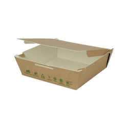 Thermobox mit Klappdeckel, 1700 ml, 22 x 21 x 7 cm, 25 Stück