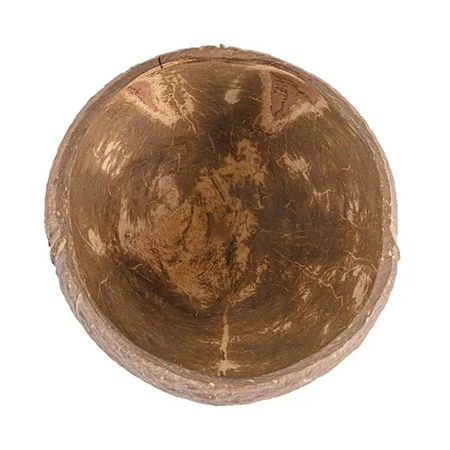 Schale aus Kokosnussschale, 200 ml, 9 x 6 cm, 5 Stück