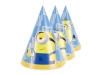 Papierhütchen „Minions“, 6 Stück