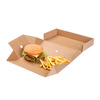 Burger-Box, aufklappbar, 24,5 x 12 x 10 cm, 100 Stück