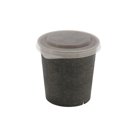 Happy Cup Mehrweg-Suppentassen, schwarz, 400 ml, 60 Stück
