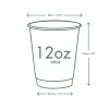 Doppelwandiger Kraftpapierbecher, 350 ml, Durchmesser 90 mm, 25 Stück