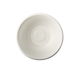 Suppenschale aus Zuckerrohr, 200 ml, Durchmesser 11,2 cm, Höhe 4,2 cm, 50 Stück
