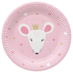 Runder Pappteller „Magical Friends“, Durchmesser 23 cm, 10 Stück