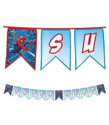 Wiederverwendbares Banner „Spider-Man“, 1 Stk.