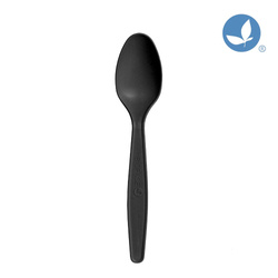 Löffel aus Avocadokernen, schwarz, 16,3 cm, 200 Stück