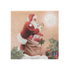 3-lagige Servietten „Dear Santa“ 1/4, 25 x 25 cm, 20 Stück