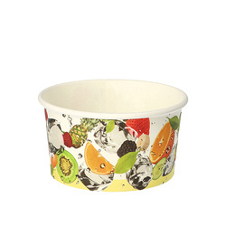 Papierbecher für Eis, 250 ml, 9,6 x 5,2 cm, 50 Stück