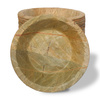 Schale aus Salbaumblättern, Durchmesser 16,5 cm, Höhe 3,5 cm, 400 ml, 20 Stück