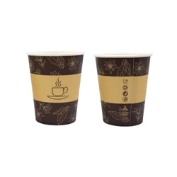 Papierbecher, 250 ml, Durchmesser 80 mm, 50 Stück