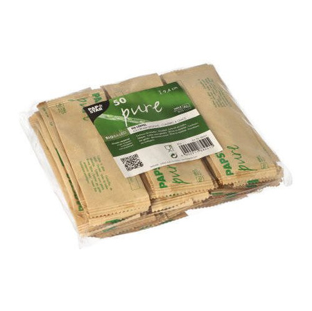 Eislöffel aus Holz, 9,4 cm, einzeln verpackt, 50 Stück