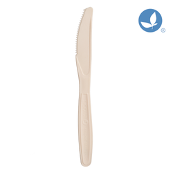 Beigefarbene Avocado-Kernmesser, 18 cm, 24 Stück