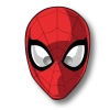 Papiermasken „Spider-Man“, 6 Stück