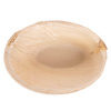 Schale aus Palmblättern, 160 ml, 14 x 10 x 6,4 cm, 25 Stück
