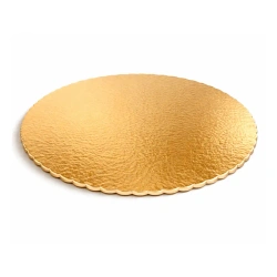 Tortenunterlage, dick, goldfarben, 28 cm, 1 Stück