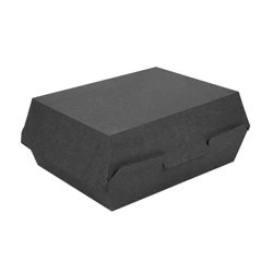 Thermobox, schwarz, 22,5 x 17 x 8,5 cm, 50 Stück